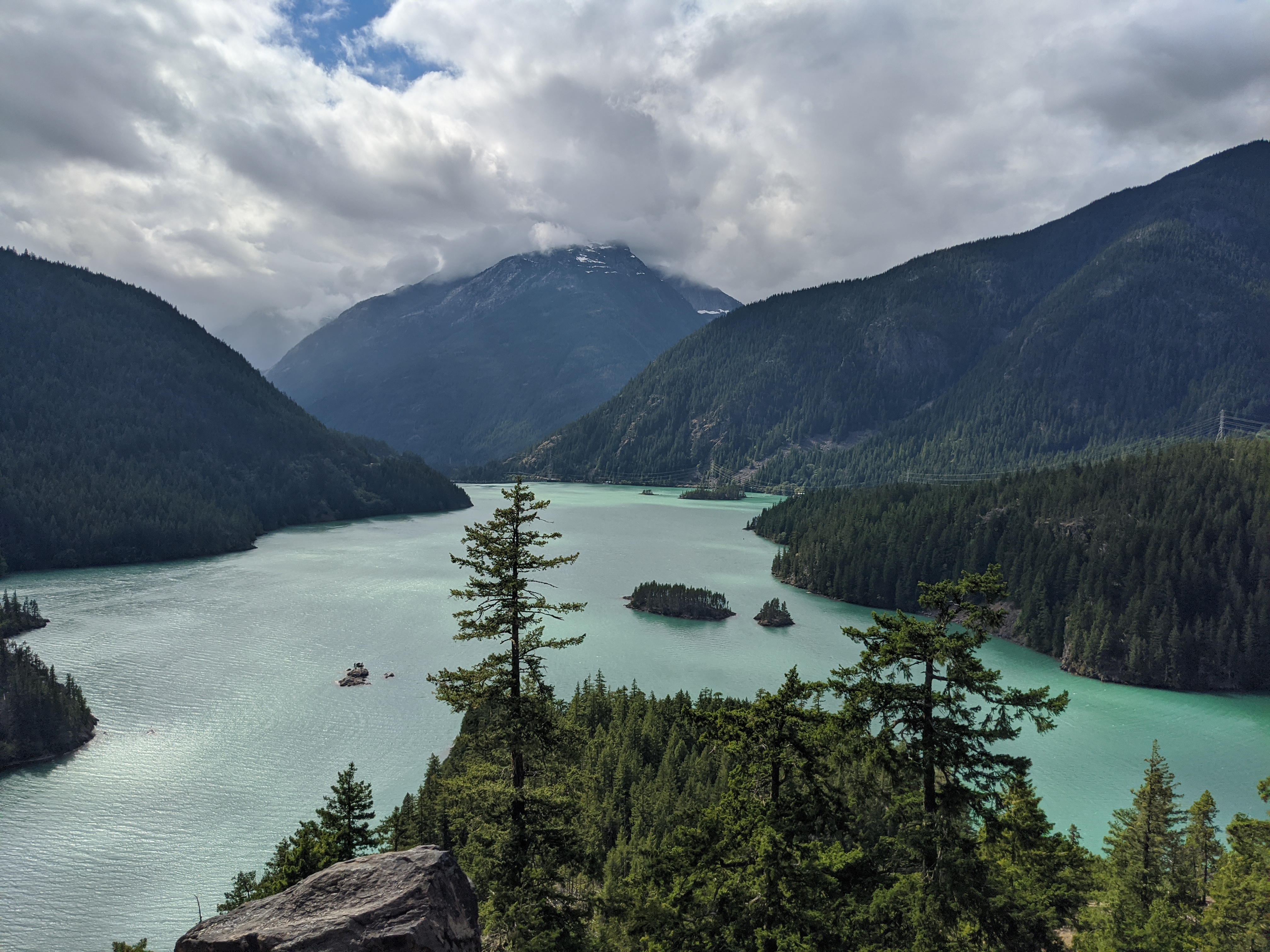 diablo lake, north cascades