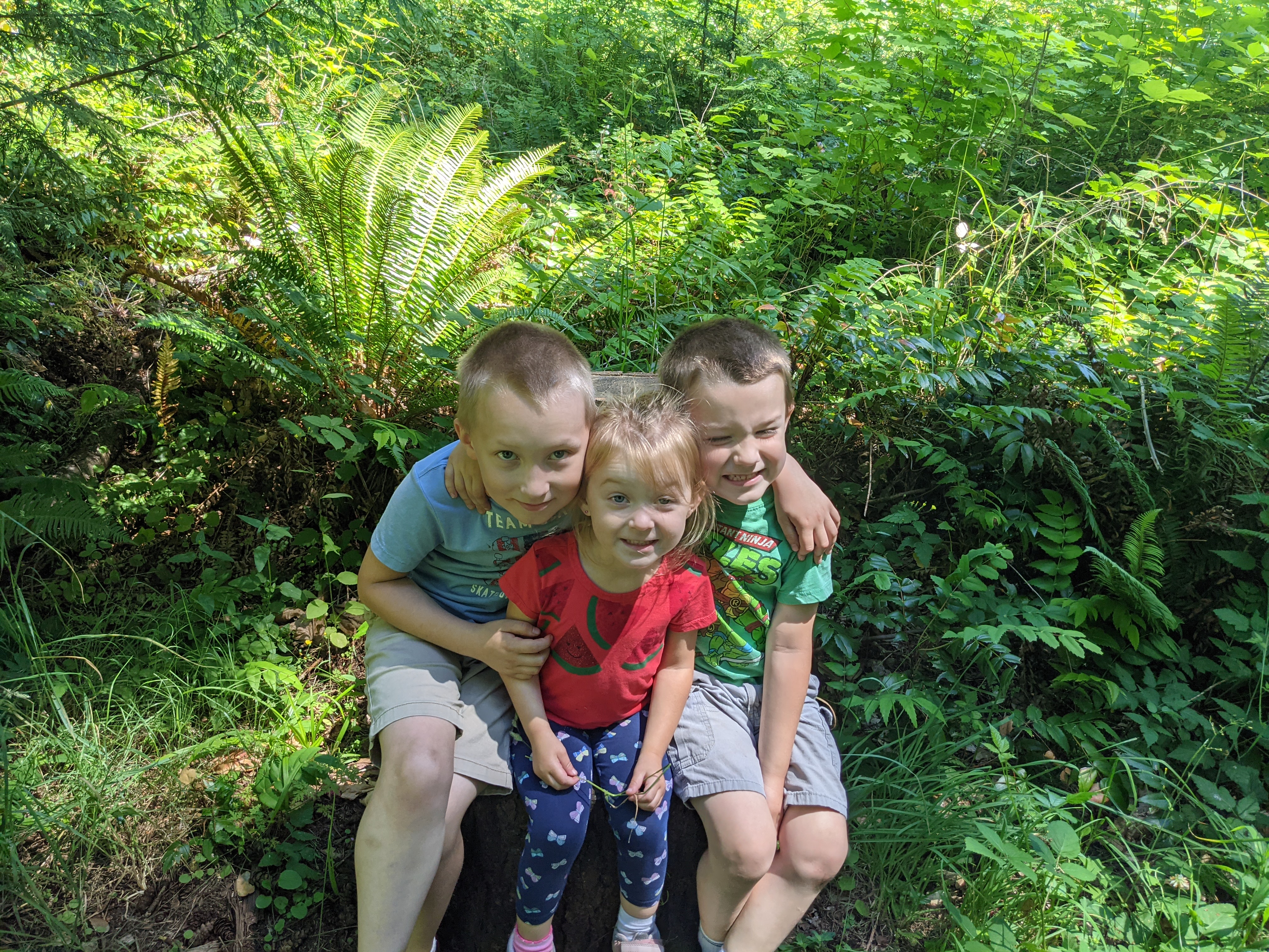 picture of my three kids